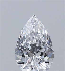 Picture of Natural Diamond 0.30 Carats, Pear with  Cut, D Color, VVS1 Clarity and Certified by GIA