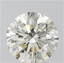 Diamante Natural 2.70 quilates, Redondo , Color L, claridad SI1 y certificado GIA