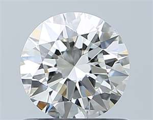 Picture of Natural Diamond 0.70 Carats, Round with Excellent Cut, H Color, VVS2 Clarity and Certified by IGI