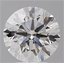 Lab Grown Diamond 4.05 Carats, Round with Ideal Cut, E Color, VVS2 Clarity and Certified by IGI