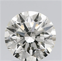 Natural Diamond 1.32 Carats, Round with Excellent Cut, K Color, SI1 Clarity and Certified by GIA