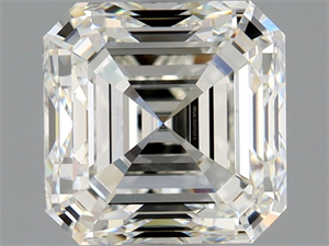 Picture of Natural Diamond 1.70 Carats, Asscher with  Cut, I Color, VS1 Clarity and Certified by GIA