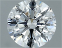Diamante Natural 1.50 quilates, Redondo , Color G, claridad I1 y certificado GIA