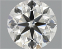 Diamante Natural 0.91 quilates, Redondo , Color G, claridad IF y certificado IGI