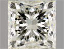 Natural Diamond 1.40 Carats, Princess with  Cut, M Color, VS1 Clarity and Certified by GIA