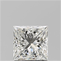 Diamante Natural 1.28 quilates, Princesa , Color J, claridad IF y certificado GIA