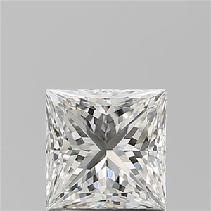 Foto Diamante Natural 1.28 quilates, Princesa , Color J, claridad IF y certificado GIA de
