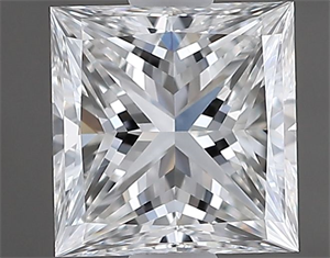 Foto Diamante Natural 0.90 quilates, Princesa , Color E, claridad VVS2 y certificado GIA de