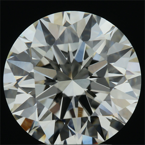 Picture of Natural Diamond 3.60 Carats, Round with Excellent Cut, J Color, VVS2 Clarity and Certified by GIA