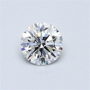 Picture of Natural Diamond 0.47 Carats, Round with Excellent Cut, F Color, SI1 Clarity and Certified by GIA