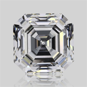 Picture of Natural Diamond 1.51 Carats, Asscher with  Cut, F Color, VVS1 Clarity and Certified by GIA
