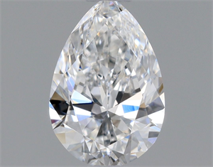 Picture of Natural Diamond 0.42 Carats, Pear with  Cut, D Color, VVS1 Clarity and Certified by GIA