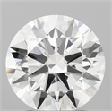 Del inventario de diamantes de laboratorio, 2.06 quilates, Redondo , Color E, claridad VVS2 y certificado IGI