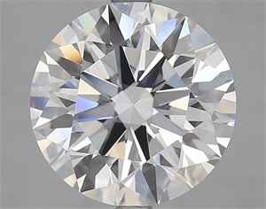 Picture of Lab Grown Diamond 4.63 Carats, Round with Ideal Cut, D Color, VS1 Clarity and Certified by IGI