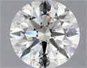 Diamante Natural 1.61 quilates, Redondo , Color F, claridad VVS2 y certificado GIA