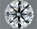 Natural Diamond 1.00 Carats, Round with Excellent Cut, I Color, VVS1 Clarity and Certified by IGI