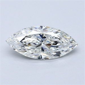 Picture of Natural Diamond 3.00 Carats, Marquise with  Cut, I Color, SI2 Clarity and Certified by GIA