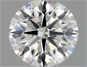 Diamante Natural 0.43 quilates, Redondo , Color E, claridad VS1 y certificado GIA