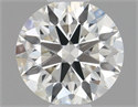 Natural Diamond 0.41 Carats, Round with Excellent Cut, I Color, SI1 Clarity and Certified by GIA