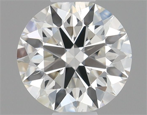 Picture of Natural Diamond 0.41 Carats, Round with Excellent Cut, I Color, SI1 Clarity and Certified by GIA