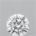 Lab Grown Diamond 1.51 Carats, Round with Ideal Cut, D Color, VVS2 Clarity and Certified by IGI
