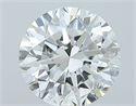 Natural Diamond 2.50 Carats, Round with Excellent Cut, H Color, SI2 Clarity and Certified by GIA