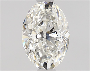 Picture of Natural Diamond 0.71 Carats, Oval with  Cut, G Color, IF Clarity and Certified by GIA
