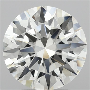 Picture of Natural Diamond 3.01 Carats, Round with Excellent Cut, H Color, VVS1 Clarity and Certified by IGI