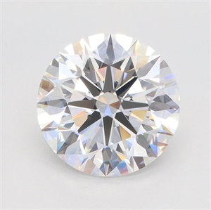 Picture of Lab Grown Diamond 4.58 Carats, Round with Ideal Cut, F Color, IF Clarity and Certified by IGI