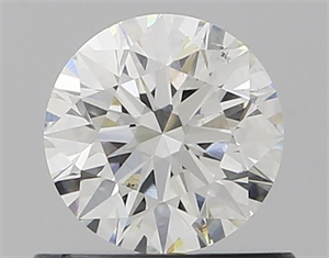 Foto Diamante Natural 0.61 quilates, Redondo , Color E, claridad SI1 y certificado GIA de