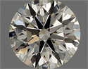 Natural Diamond 0.76 Carats, Round with Excellent Cut, L Color, VVS1 Clarity and Certified by GIA