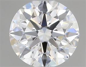 Picture of Lab Grown Diamond 1.05 Carats, Round with Ideal Cut, D Color, VVS2 Clarity and Certified by IGI
