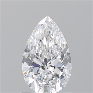 Picture of Natural Diamond 1.01 Carats, Pear with  Cut, D Color, SI1 Clarity and Certified by GIA