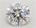 Del inventario de diamantes de laboratorio, 2.04 quilates, Redondo , Color D, claridad VVS1 y certificado IGI
