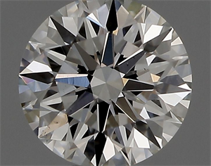 Picture of Natural Diamond 0.41 Carats, Round with Excellent Cut, H Color, VS2 Clarity and Certified by GIA