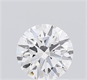 Lab Grown Diamond 1.02 Carats, Round with Ideal Cut, D Color, VVS2 Clarity and Certified by IGI