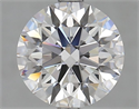 Del inventario de diamantes de laboratorio, 2.51 quilates, Redondo , Color D, claridad VVS1 y certificado GIA