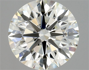Picture of Natural Diamond 1.30 Carats, Round with Excellent Cut, K Color, SI1 Clarity and Certified by GIA