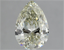 Natural Diamond 1.50 Carats, Pear with  Cut, L Color, VS2 Clarity and Certified by IGI