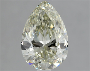 Picture of Natural Diamond 1.50 Carats, Pear with  Cut, L Color, VS2 Clarity and Certified by IGI