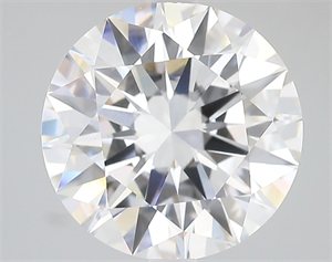 Picture of Lab Grown Diamond 5.05 Carats, Round with Excellent Cut, D Color, VVS2 Clarity and Certified by IGI