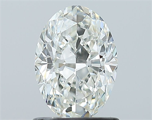 Picture of Natural Diamond 1.01 Carats, Oval with  Cut, H Color, VS2 Clarity and Certified by GIA