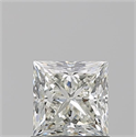 Diamante Natural 1.01 quilates, Princesa , Color J, claridad VVS1 y certificado GIA