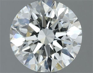 Picture of Natural Diamond 1.00 Carats, Round with Excellent Cut, J Color, VVS2 Clarity and Certified by GIA