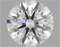 Natural Diamond 1.26 Carats, Round with Excellent Cut, D Color, FL Clarity and Certified by GIA