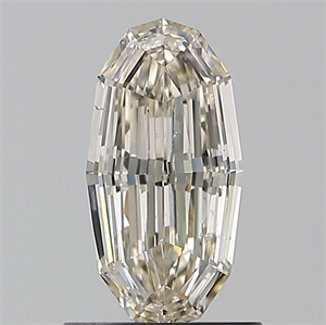 Foto Diamante Natural 0.90 quilates, Ovalado , Color K, claridad SI2 y certificado GIA de