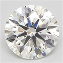 Natural Diamond 0.90 Carats, Round with Excellent Cut, H Color, SI1 Clarity and Certified by GIA