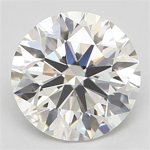 Picture of Natural Diamond 0.90 Carats, Round with Excellent Cut, H Color, SI1 Clarity and Certified by GIA