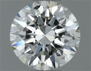 Picture of Natural Diamond 0.81 Carats, Round with Excellent Cut, I Color, SI2 Clarity and Certified by IGI
