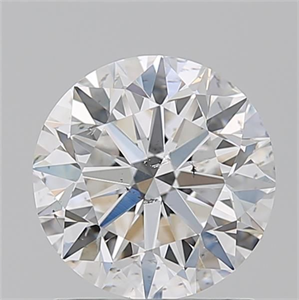 Foto Diamante Natural 1.53 quilates, Redondo , Color E, claridad SI1 y certificado GIA de